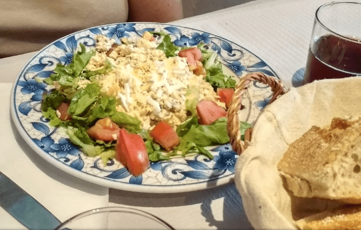 Asador Zalla ensalada